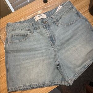 Hollister Light Blue Denim Jean Shorts